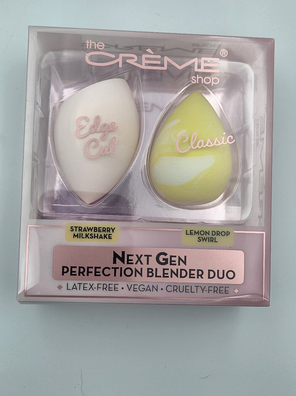 The Crème Shop Next Gen Perfection Blender Duo - Strawberry & Lemon NIB